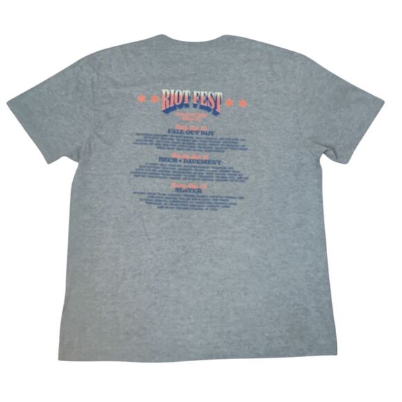 Riot Fest Chicago Concert T-Shirt Gray size XL - Picture 2 of 12